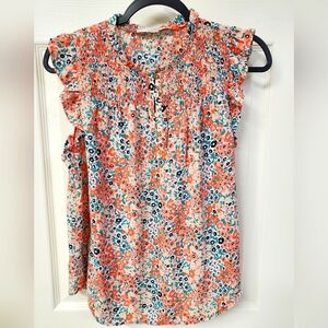 Loft‎ - Floral Women's Top - Multicolor